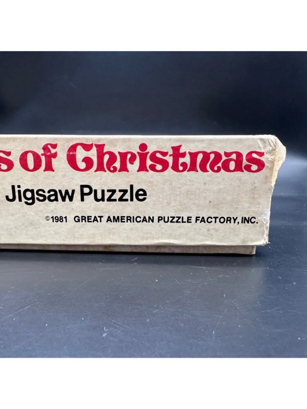 Vintage The Twelve Days Of Christmas 1981 Jigsaw Puzzle Randall Enos Complete - Picture 6 of 10